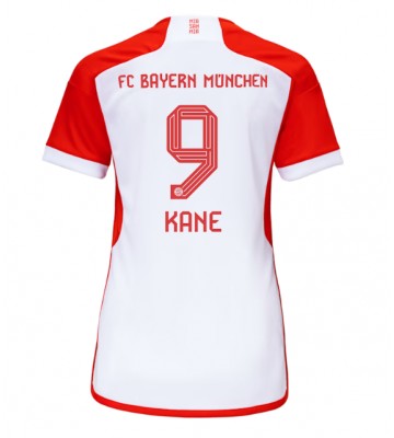 Bayern Munich Harry Kane #9 Hjemmebanetrøje Dame 2023-24 Kort ærmer
